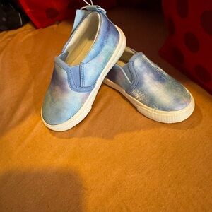 Kids Blue Slip-On Shoes